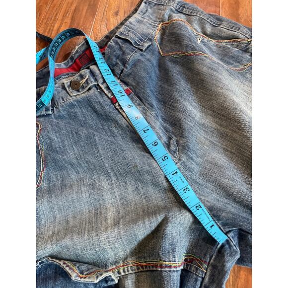 Vtg Marithé + François Girbaud Baggy Men's Jeans Streetwear Barrel Distressed 34 - Picture 11 of 12